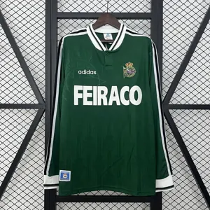 99-00 Deportivo La Coruna Away Long Sleeve Retro Kit Vintage Shirt AAAAJersey Dropship Yupoo