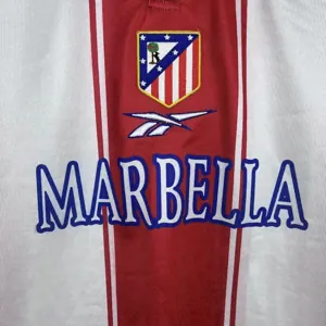 99-00 Atletico Madrid Home Retro Kit Vintage Shirt AAAAJersey Supplier Yupoo 1