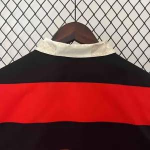 23-24 Flamengo Trench Coat Reversible Windbreaker Double-Sides Jacket Soccer Yupoo 10
