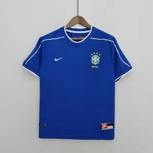 1998 Brazil away blue