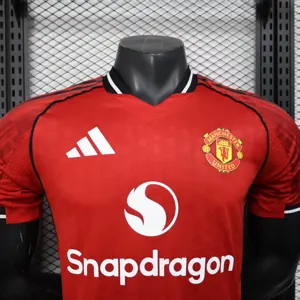 25-26 Manchester United Home Kit Player Version Shirt AAAAJersey Yupoo 4