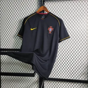 2006 Retro Portugal Away S-XXL Cheap Soccer Jerseys 5