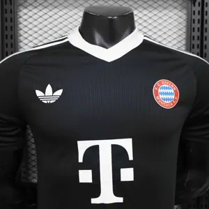 24-25 Bayern Munich Black GoalKeeper Kit Player Version Shirt Soccer AAAAJersey Yupoo 2