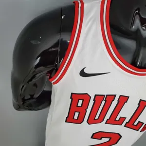 BALL#2 Chicago Bulls white 1