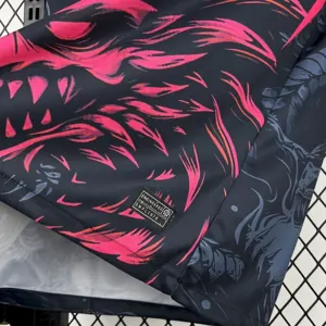 25-26 Barcelona Red Dragon Special Edition T-Shirt Football Apparels Soccer AAAAJersey Yupoo S- 3