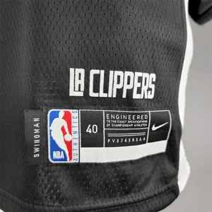 WALL#11 Los Angeles Clippers Black NBA jersey 5