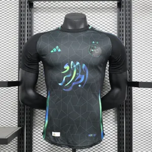 2025 Algeria Black Special Kit Player Version Shirt Soccer AAAAJersey Yupoo