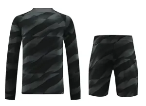 23-24 PSG Goalkeeper Black Long Sleeve Soccer Jerseys Yupoo 2