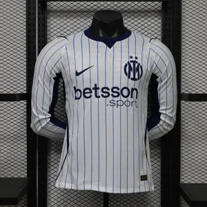 26-27 Inter Milan Away Football T-Shirt Player Version Long Sleeve AAAAJerseys Supply Yupoo 7