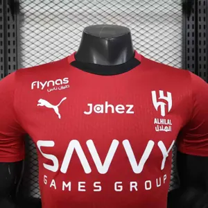 25-26 Al-Hilal Saudi Special Edition Red Kit Player Version Soccer AAAAJersey Wholesale Yupoo 2