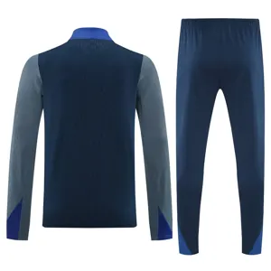 25-26 PSG Navy Training Long Football Player Version Tracksuits 2