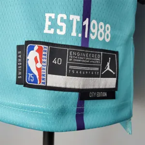 2022 BALL#2 Hornets City Edition Blue 6