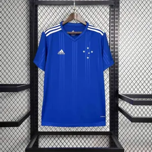 20-21 Cruzeiro Home Retro Kit Vintage Shirt AAAAJersey Supplier Yupoo