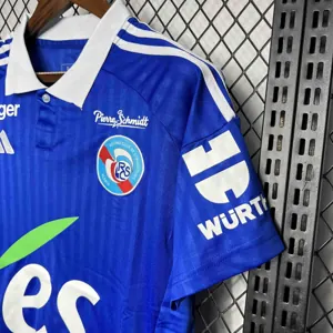 24-25 RC Strasbourg Home Kit Football Uniform AAAAJerseys Dropshipping Yupoo 5