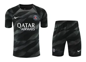 23-24 PSG Goalkeeper Black Soccer Jerseys Yupoo