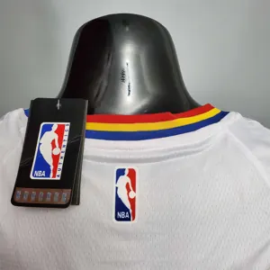 Thompson #11 Golden State Warriors Retro white 5