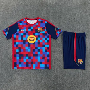 26-27 Barcelona Aldult Kit Football Training Tracksuit Yupoo 5
