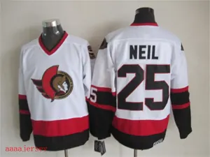 Ottawa Senators retro ice hockey jersey M-3XL 渥太华参议员队复古冰球服 2