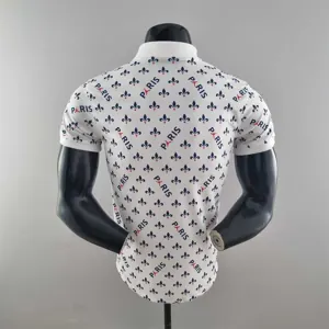 PSG Polo Jordan co branded white 4