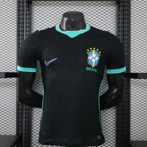 2026 Brazil Mens Special Edition Player Version Football Black Shirt AAAAJersey Supply Yupoo 7