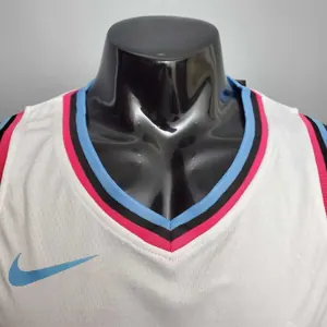 BUTLER #22 Miami Heat white 2