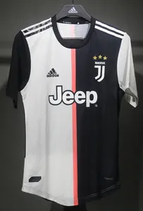 19-20 Juventus Home Retro Kit Vintage Player Version Sino Shirt AAAAJersey Dropship Yupoo 3