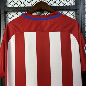 16-17 Atletico Madrid Home Retro Kit Vintage Shirt Soccer AAAAJersey Yupoo 5