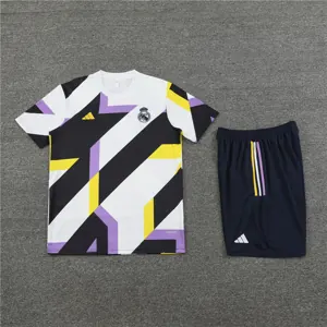 23-24 Real Madrid Traning White&Black Kit Soccer Jerseys Yupoo 2