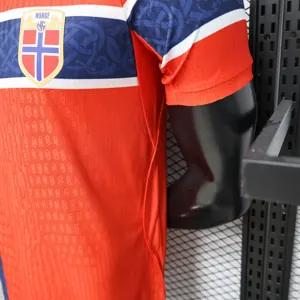 2026 World Cup Norway Home Soccer Shirt Player Version 4