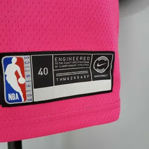 OLADIPO#4 Miami Heat V-neck pink 1