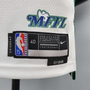 2022 DONCIC#77 Lone Ranger City Edition White and Green 7