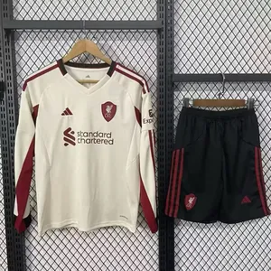 25-26 Liverpool Away Long Sleeves Kit AAAAJersey Supply Yupoo
