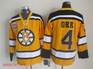 Boston Bruins retro ice hockey jersey M-3XL 波士顿棕熊队复古冰球服 1