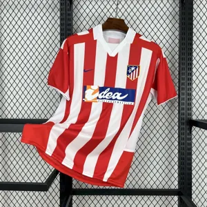 02-03 Atletico Madrid Home Retro Kit Vintage Shirt AAAAJersey Supply Yupoo