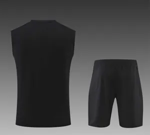 22-23 Manchester United vest training suit kit Black 15