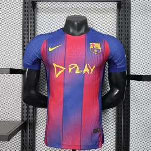 25-26 Barcelona X PLAY Home Kit Player Version Football Shirt AAAAJersey Supply Yupoo