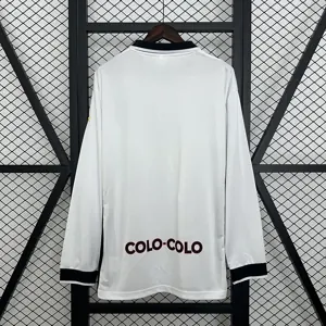 97-98 Colo Colo Home Retro Long Sleeve Kit Vintage Shirt AAAAJersey Dropship Yupoo 5