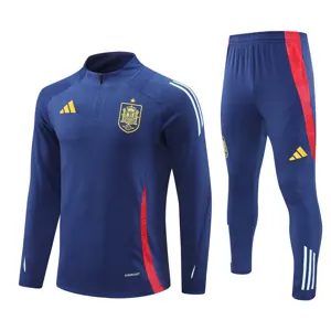 2024 Spain Long Sleeve Training Suit Football Shirts