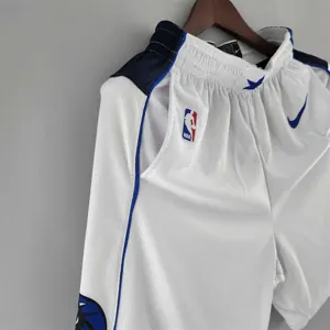 Dallas Mavericks NBA Shorts White 6