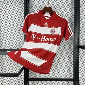 07-08 Bayern Munich Home Retro Kit Vintage Shirt AAAAJersey Dropship Yupoo