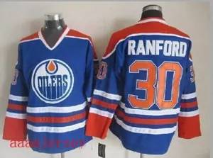 Edmonton Oilers retro ice hockey jersey M-3XL 埃德蒙顿油人队复古冰球服 2