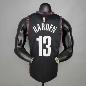 Harden #13 Brooklyn Nets City version black 3