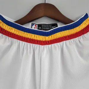 Golden State Warriors NBA Shorts White 2