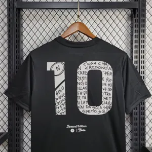 23-24 Napoli × Geolier Special Edition Black Kit Jersey Supplier Yupoo 6