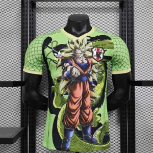2024 Japan Green Dragon Ball Son Goku Player Version Shirt AAAAJersey Supplier Yupoo