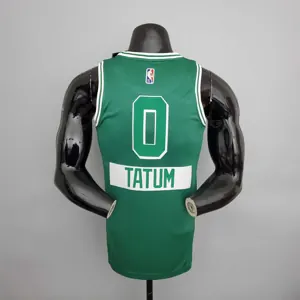 2022 season Tatum #0 Celtics City Edition Green 4