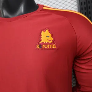 26-27 Roma Mens Casual Retro Style Football Long Sleeve T-Shirt AAAAJersey Wholesale Yupoo 5