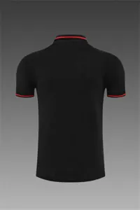 Manchester United Polo black and white-red 1