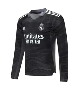 21-22 Real Madrid black goalkeeper long sleeve 8