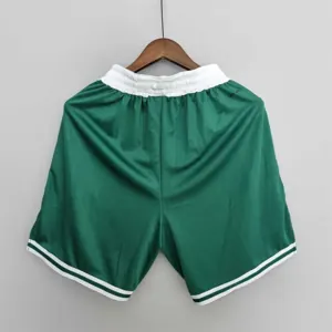 75th Anniversary Boston Celtics Green Shorts NBA 1
